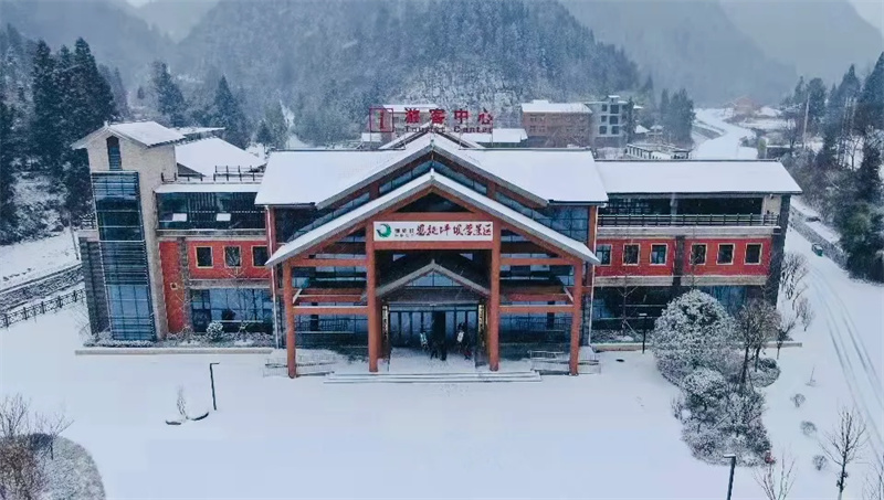 真·惊艳了！坪坝营的初雪不期而至 确认是入了心